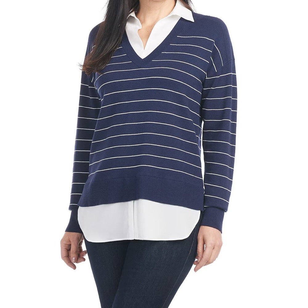 Hilary Radley Ladies' 2-fer Sweater M